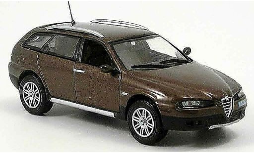 Alfa Romeo 156 crosswagon q4 1/43 Norev braun modellautos