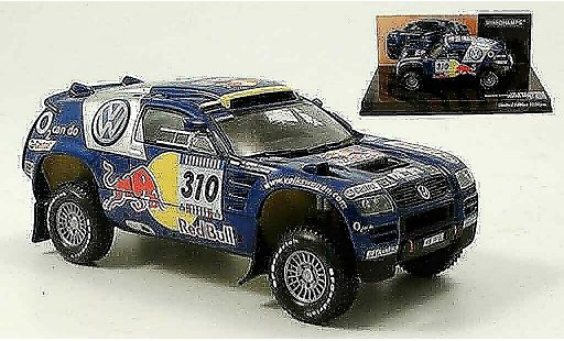 Volkswagen Touareg Dakar 1/43 Minichamps rallye kleinschmidt pons 2005 modellautos
