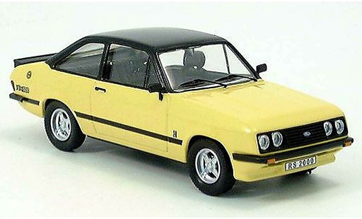 Ford Escort RS 2000 1/43 Trofeu gelb/schwarz 1979 modellautos