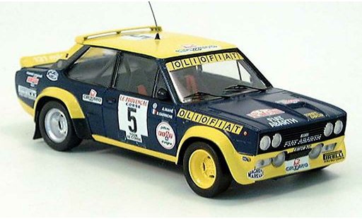 Fiat 131 Abarth 1/43 Trofeu Nr.5 Sieger tour de Corse 1977 modellautos