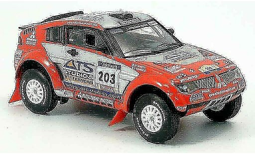 Mitsubishi Pajero Evolution 1/43 Solido No. 203 2004 modellautos