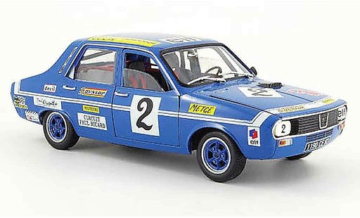 Renault 12 Gordini 1/18 Solido no.2 metge racing modellautos