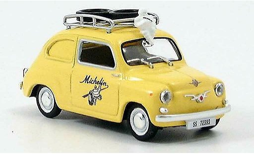 Seat 600 Base 1/43 Solido michelin 1957 modellautos