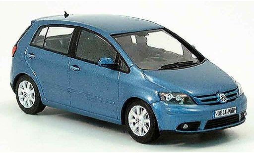 Volkswagen Golf Base 1/43 Minichamps plus blau 2005 modellautos