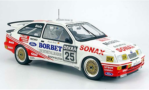 Ford Sierra RS 500 1/18 Minichamps sonax dtm biela 1989 modellautos