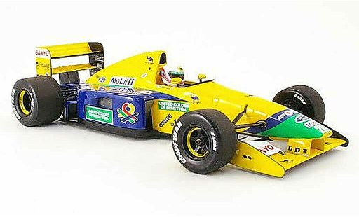 Benetton B191B course 1/18 Minichamps 1992 benetton b 191 b m. brundle modellautos