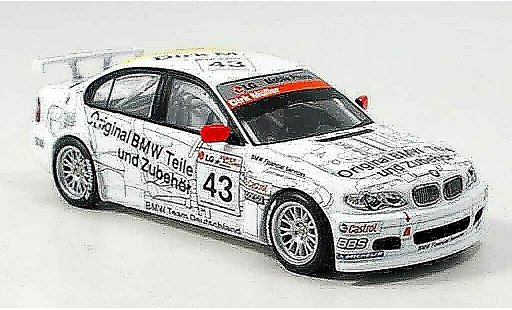 Bmw 320 etcc 1/43 Minichamps E46 i Schnitzer D. Muller 2003 modellautos
