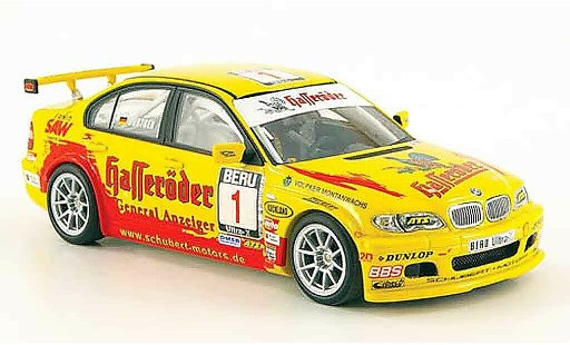 Bmw 320 course 1/43 Minichamps E46 i Hasseroder Sieger DMSB Claudia Hurtgen 2004 modellautos