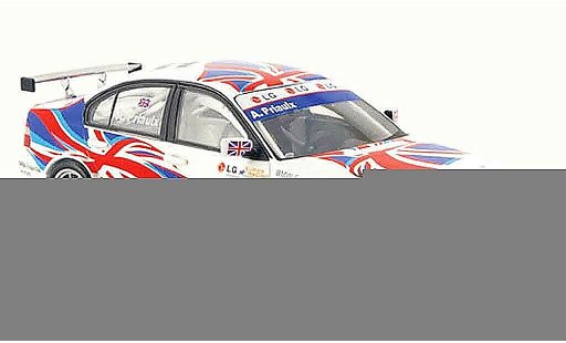 Bmw 320 etcc 1/43 Minichamps E46 i Sieger Priaulx 2004 modellautos