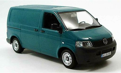 Volkswagen Combi Base 1/43 Minichamps t5 transporter gr&Atilde;&frac14;n 2003 modellautos
