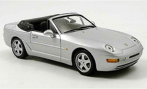 Porsche 968 Cabriolet 1/43 Minichamps Cabrio grau metallisee 1994 modellautos