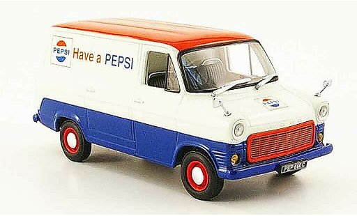 Ford Transit Kastenwagen 1/43 Minichamps Pepsi Cola 1971 modellautos