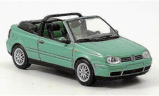 Volkswagen Golf Cabriolet 1/43 Minichamps gr&Atilde;&frac14;n 1999 modellautos