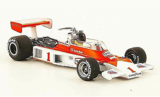 McLaren M23 Base 1/43 Minichamps Ford No.1 Texaco J.Hunt USA GP West 1977 modellautos