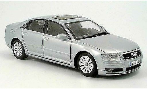 Audi A8 berline 1/18 Motormax grau modellautos