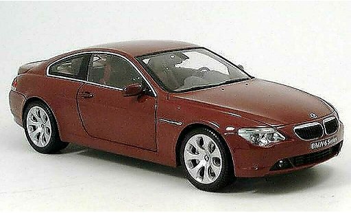 Bmw 645 Cabriolet 1/18 Kyosho E63 CI Coupe rot modellautos
