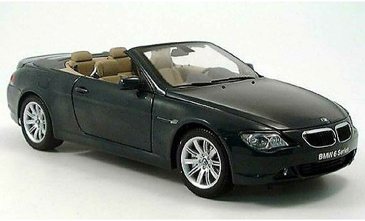 Bmw 645 Cabriolet 1/18 Kyosho E64 ci gr&Atilde;&frac14;n modellautos