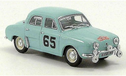 Renault Dauphine Base 1/43 Norev Rallye Monte Carlo No. 65 modellautos