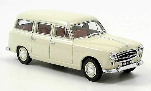 Peugeot 403 Break 1/43 Norev Kombi beige 1955 modellautos