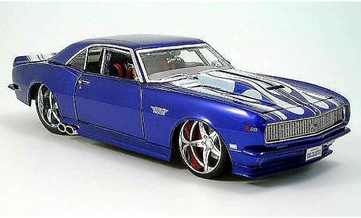 Chevrolet Camaro Z28 1/18 Maisto blau/weiss tuning 1968 modellautos