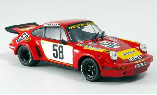 Porsche 911 RSR 1/43 Minichamps Carrera 1975 modellautos
