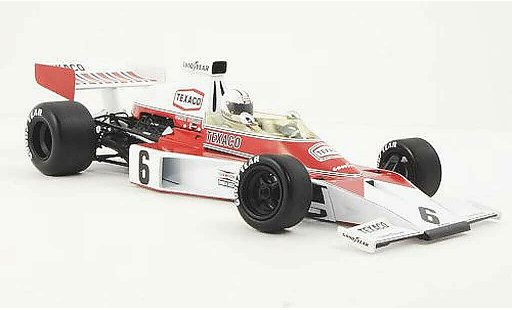 McLaren F1 Base 1/18 Minichamps Ford M23 No.6 Texaco D.Hulme modellautos