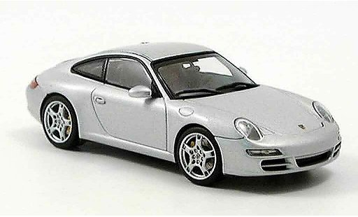 Porsche 911 Carrera 1/43 Autoart grau metallisee modellautos