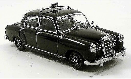 Mercedes 180 Base 1/43 Minichamps Taxi schwarz 1953 modellautos