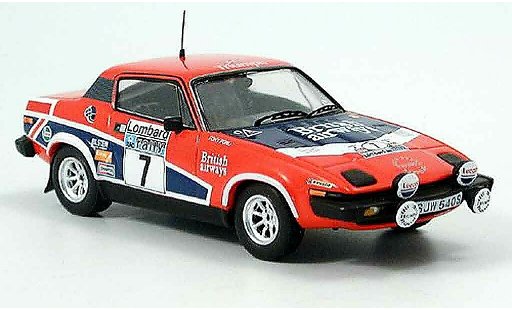 Triumph TR7 1978 1/43 Trofeu RAC Pond Gallagher modellautos