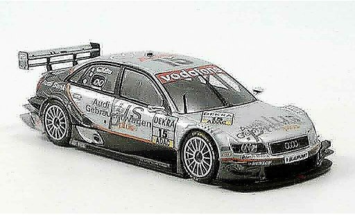 Audi A4 dtm 1/43 Minichamps Joest Racing Kaffer 2005 modellautos