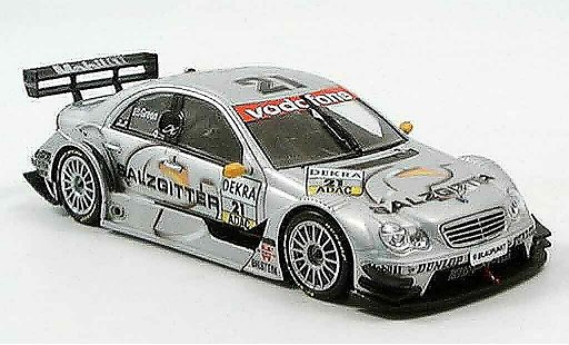 Mercedes Classe C DTM 1/43 Minichamps Salzgitter Green 2005 modellautos