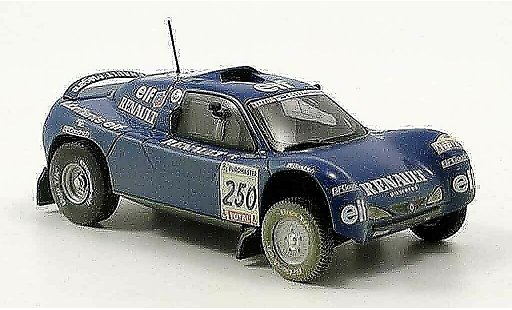 Renault Megane Dakar 1/43 Norev schlesser avec schmutzeffekt 2000 modellautos