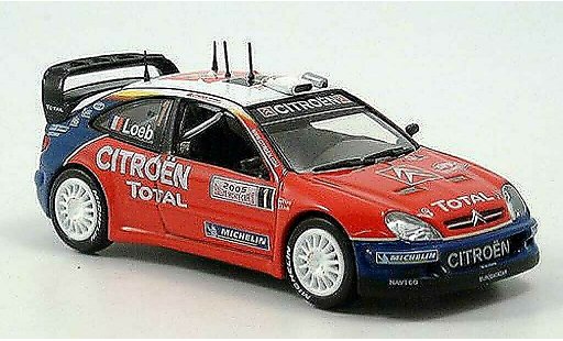 Citroen Xsara WRC 2005 1/43 Norev No.1 Total Rally Monte Carlo modellautos
