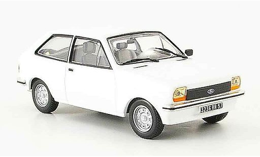 Ford Fiesta MKI 1/43 IXO weiss 1976 modellautos