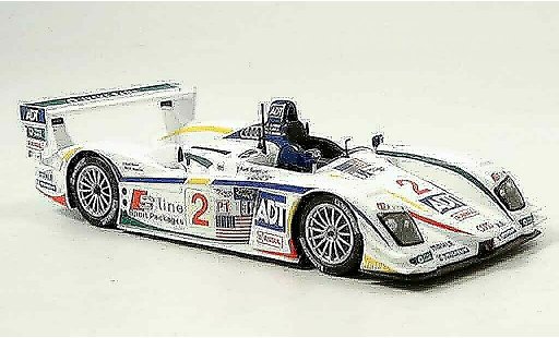 Audi R8 LMP course 1/43 Minichamps 2005 Sebring Pirro Biela McNish modellautos