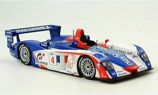 Audi R8 coupe 1/43 Minichamps 2005 Spa Ortelli Gounon modellautos