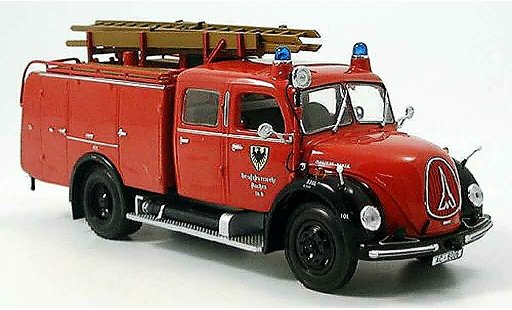 Magirus TLF 16 Merkur 1/43 Minichamps pompier Aachen modellautos