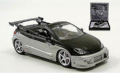 Peugeot 206 CC 1/43 Norev parotech grau schwarz 2005 modellautos