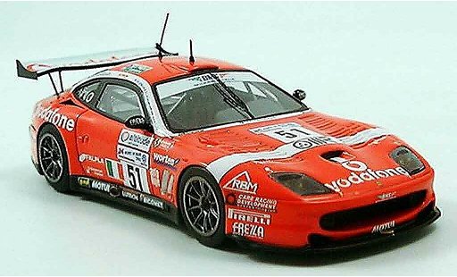 Ferrari 550 Maranello 1/43 Red Line no.51 bms le mans 2005 modellautos