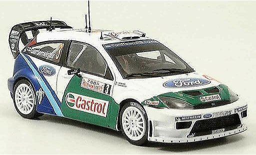 Ford Focus RS WRC 1/43 Minichamps MonteCarlo Gardemeister Honkanen 2005 modellautos