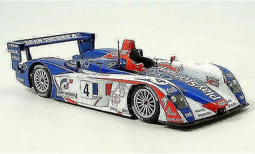 Audi R8 coupe 1/43 Minichamps 2005 LM ortelli Gounon Montany 4ter modellautos
