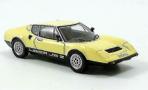 Ligier JS2 Base 1/43 Spark gelb 1972 modellautos