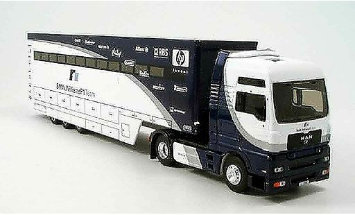 Bmw F1 transporteur 1/43 Eligor 2005 MAN TG XXL Williams Truck modellautos