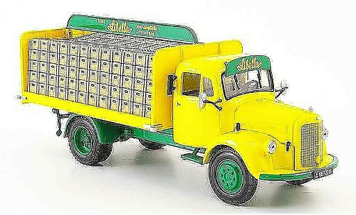 Mercedes L3500 Base 1/43 Minichamps Getrankepritsche Libella 1956 modellautos