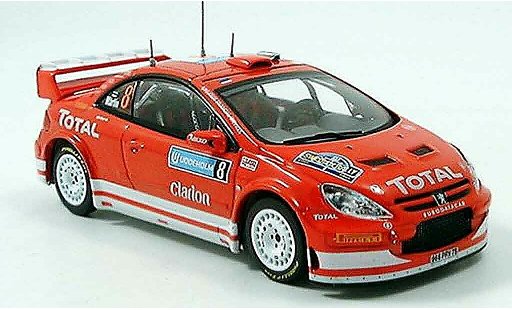 Peugeot 307 WRC 1/43 IXO no.8 martin park rallye schweden 2005 modellautos