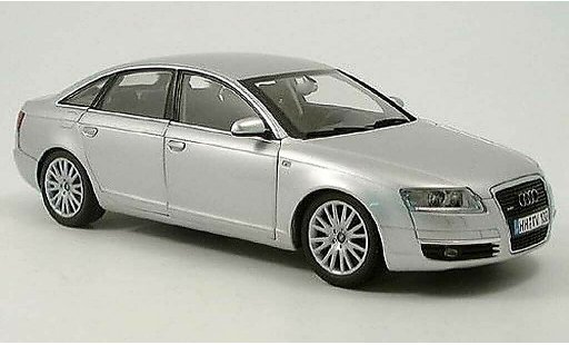 Audi A6 berline 1/18 Norev grau metallized 2005 modellautos