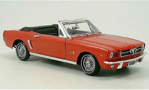Ford Mustang Convertible 1/18 Motormax Cabrio rot modellautos