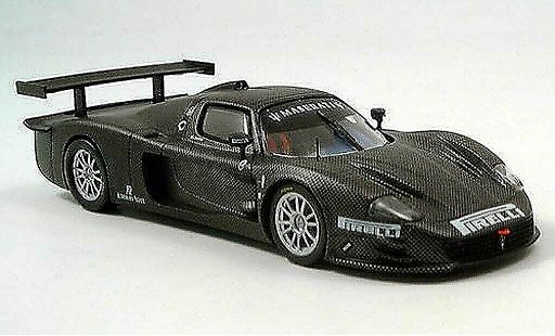 Maserati MC12 Base 1/43 IXO Renn-Test Fiorano schwarz 2004 modellautos
