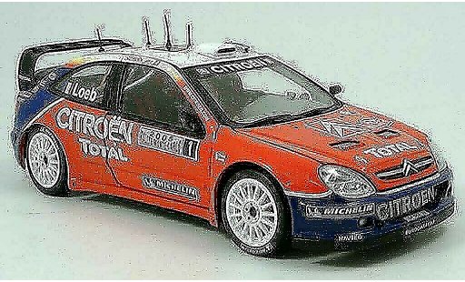 Citroen Xsara WRC 2005 1/18 Sun Star no.1 total sieger rallye monte carlo modellautos