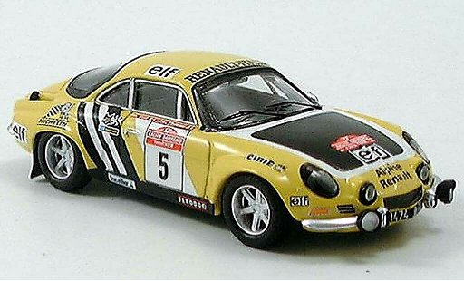 Alpine A110 rallye 1/43 Trofeu No. 5 Therier 1975 modellautos